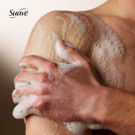 Suave Men Moisturizing Body & Face Wash 2-in-1 18 Oz with cedarwood and mandarin scent