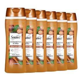 Suave Moisturizing Body Wash Cocoa Butter and Shea front view