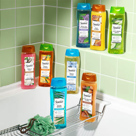 Suave Moisturizing Body Wash Cocoa Butter and Shea lifestyle use