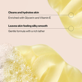 Suave Moisturizing Body Wash Milk & Honey 18 Oz side view
