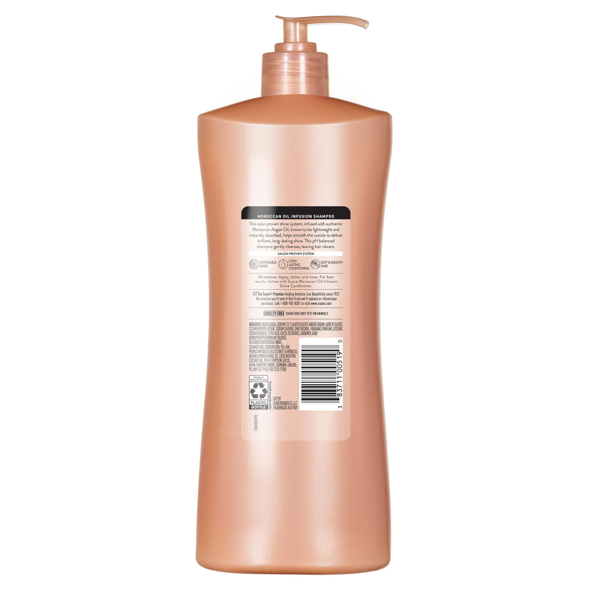 Suave Moroccan Infusion Shampoo with styling products