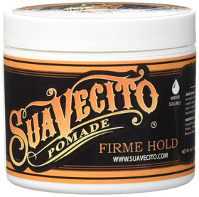 Suavecito Pomade Firme 5 oz showing packaging details