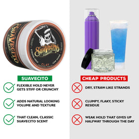 Suavecito Pomade Firme Clay 4 oz side view