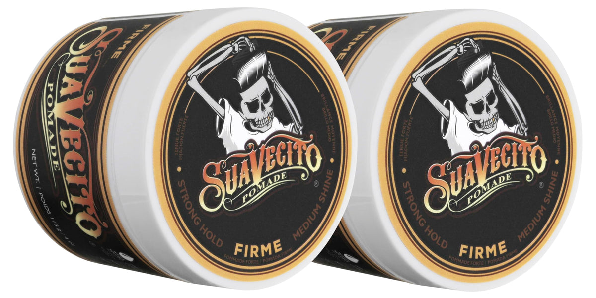 Suavecito Pomade Firme Hold 4 oz front view