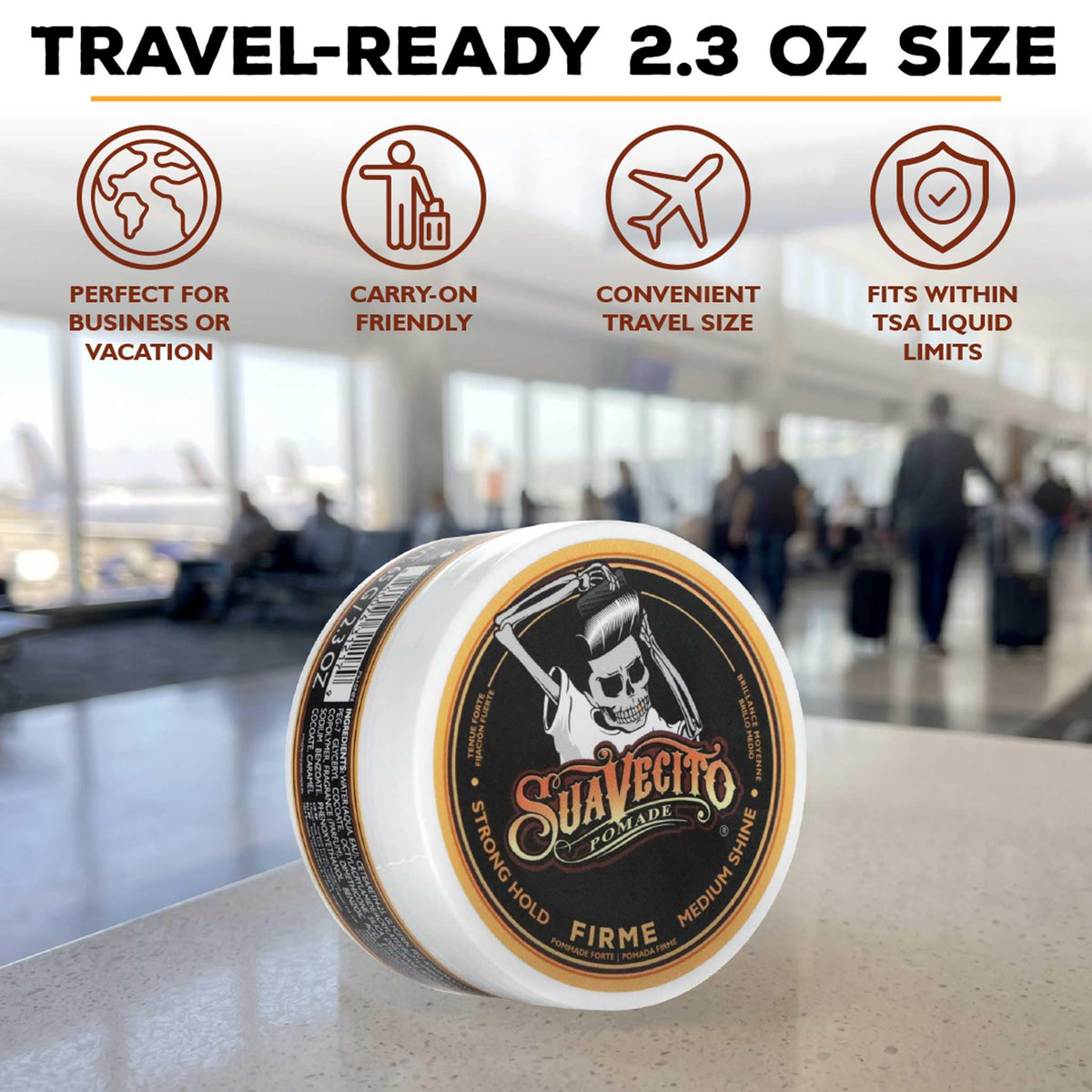 Suavecito Pomade Firme Hold creamy consistency close-up