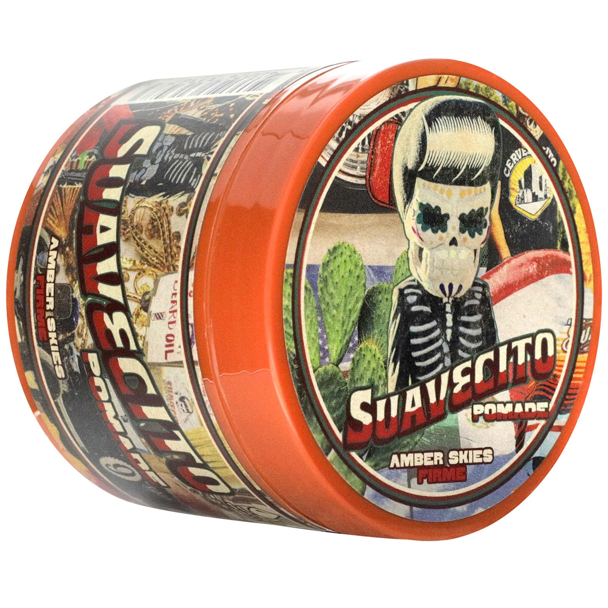 Suavecito Pomade Firme on a grooming table
