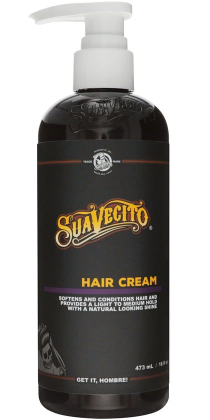 Suavecito Pomade Hair Cream 16 oz pump bottle front view