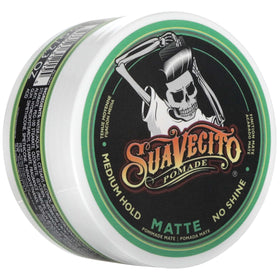 Suavecito Pomade Matte 2.3 oz travel size container front view
