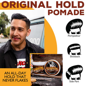 Suavecito Pomade Original Hold Pomade 32 oz texture close-up