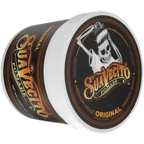 Suavecito Pomade Original Hold Pomade 32 oz with styling tools