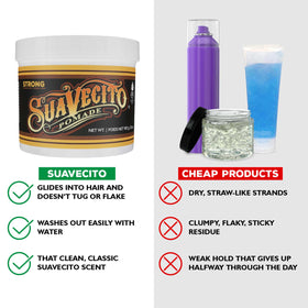 Suavecito Pomade packaging details