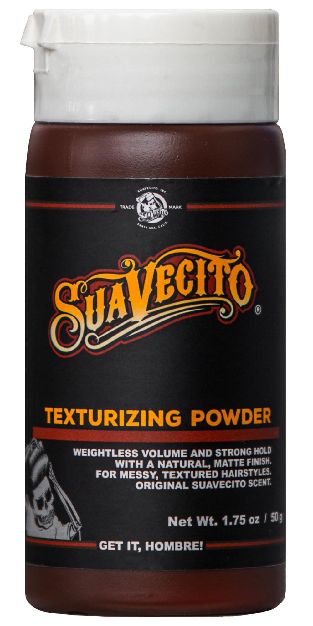 Suavecito Pomade Texturizing and Volumizing Hair Styling Powder front view
