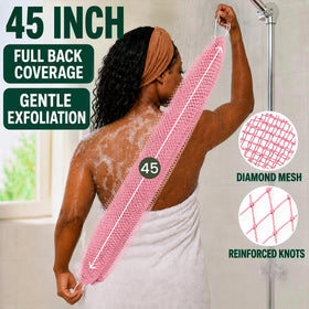 SubSahara Authentic African Net Sponge Light Pink front view