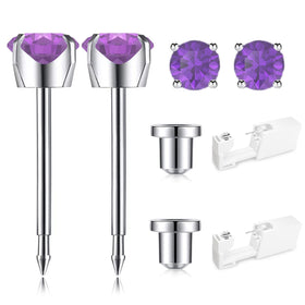 SugarTang Ear Piercing Kit front view with safety back