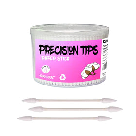 SUIZWMOU Pointed Tip Cotton Swabs 500 count storage box