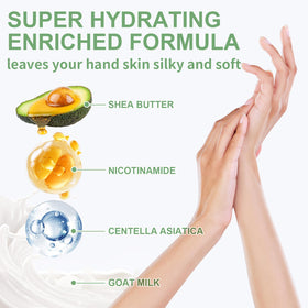 SULADEC Moisturizing Hand Mask inside view showing gloves