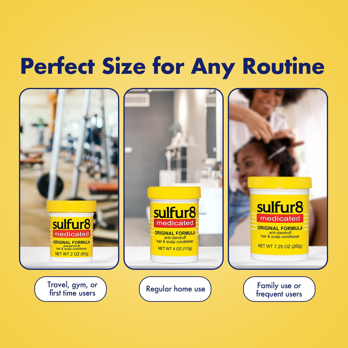 SULFUR8 Medicated Conditioner back label