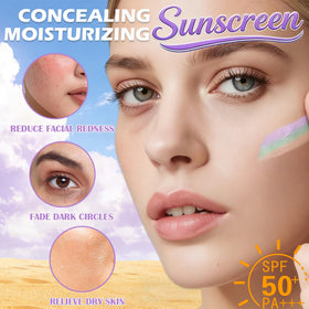 Sulily 3 In 1 Primer SPF 50+ texture on skin