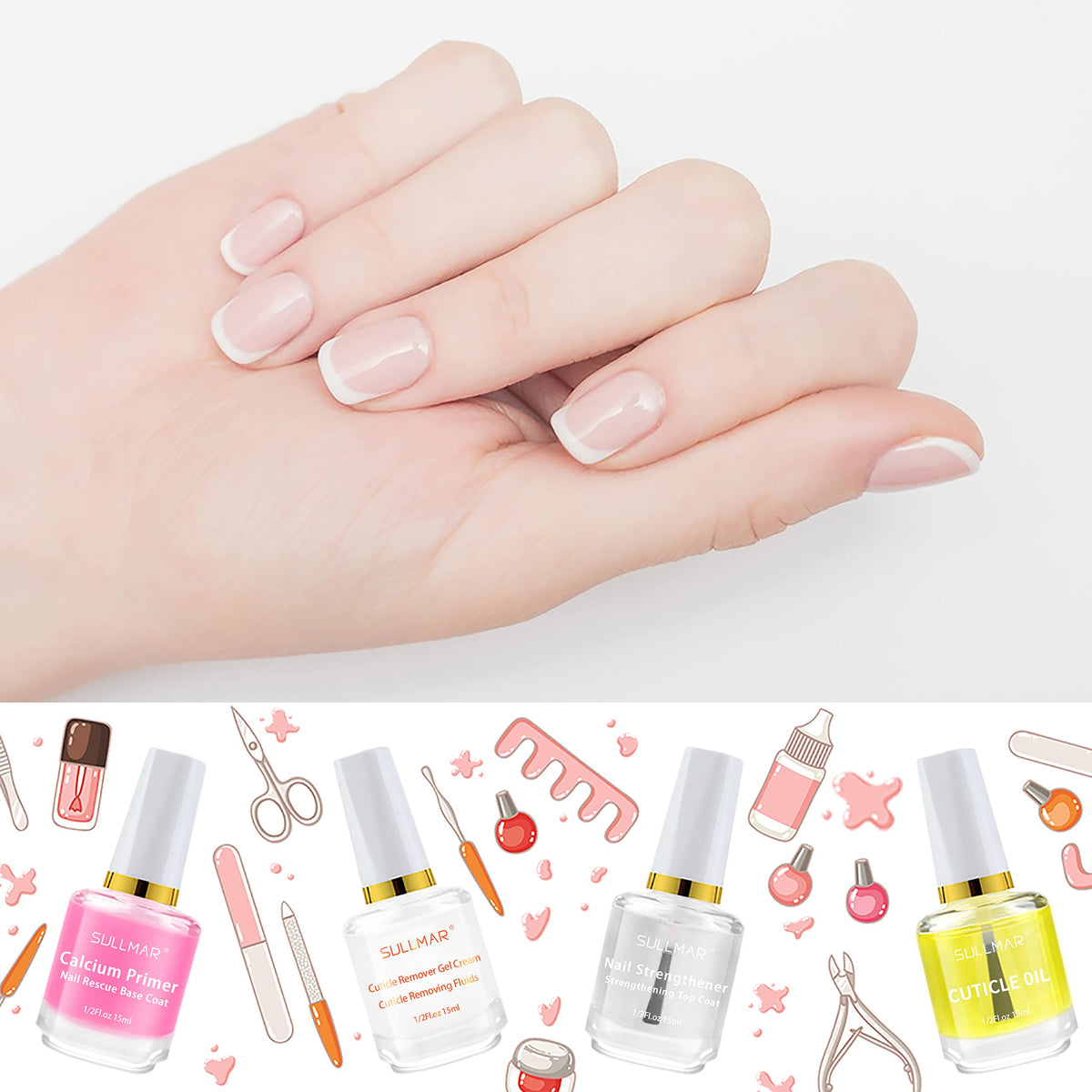 SULLMAR Nail Strengthener bottle close-up