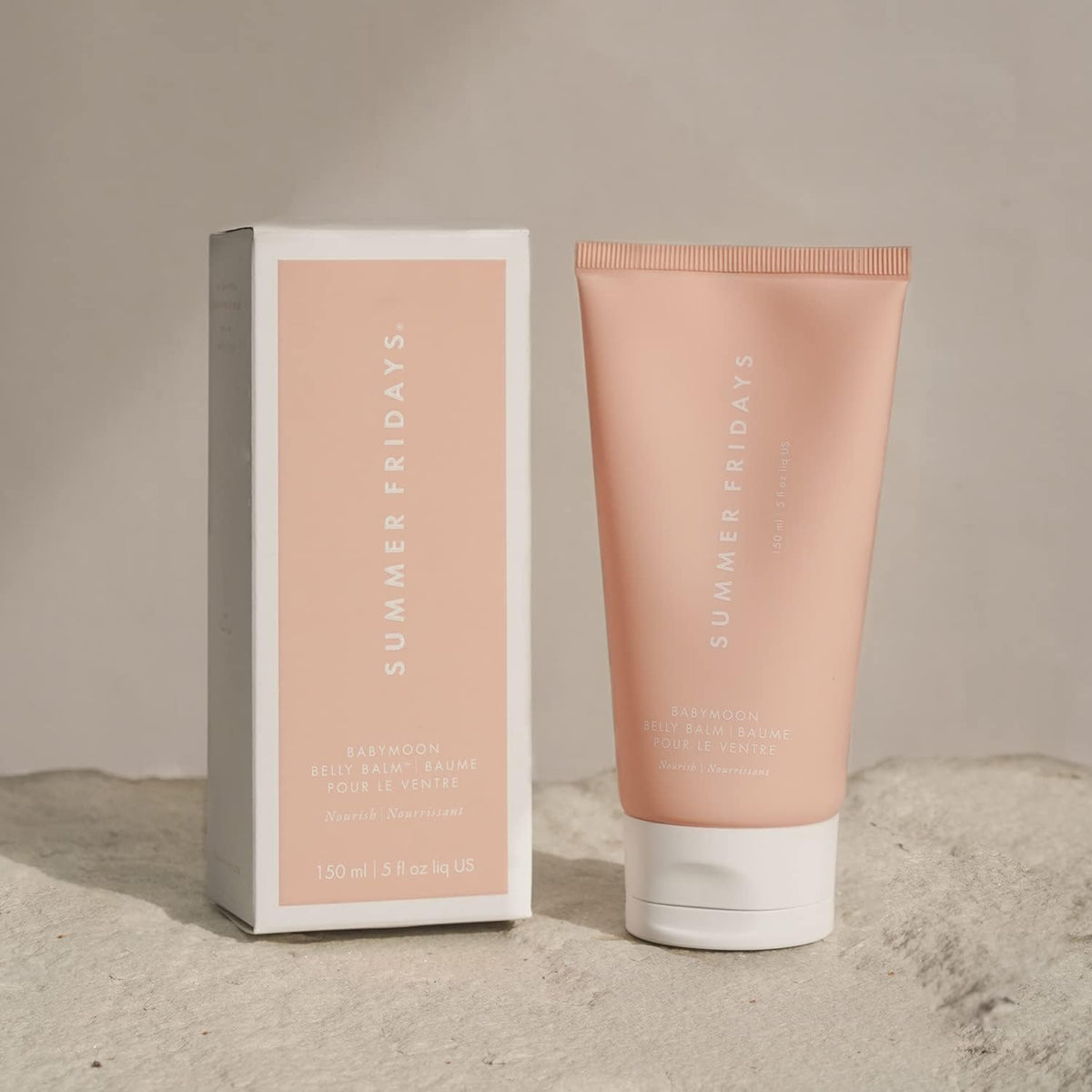 Summer Fridays Babymoon Belly Balm in a skincare routine