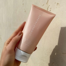 Summer Fridays Babymoon Belly Balm lifestyle shot on dresser
