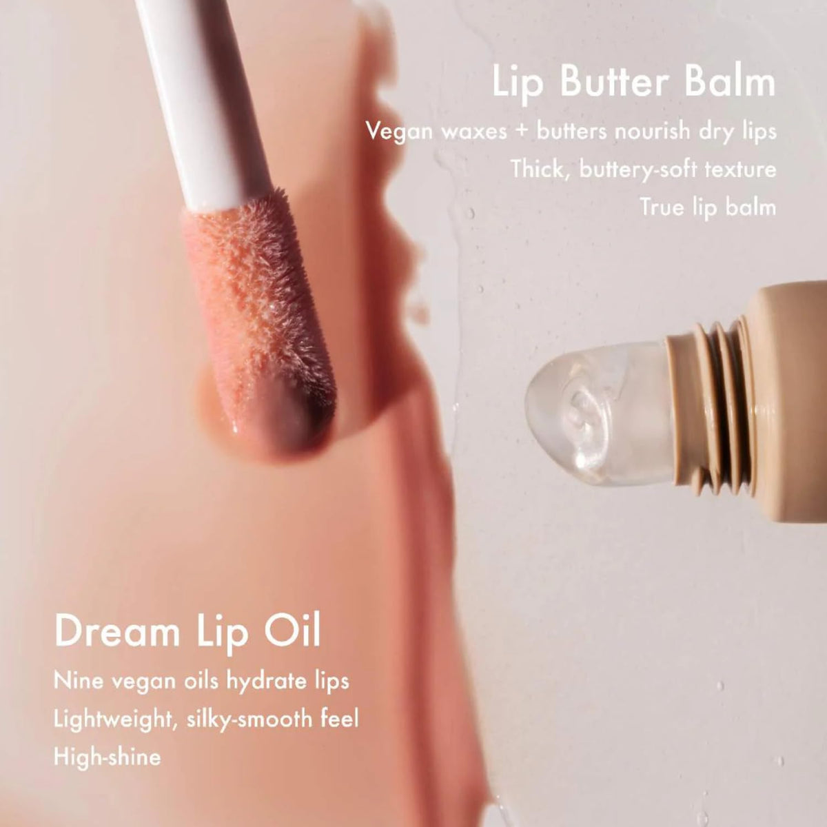 Summer Fridays Dream Lip Oil Bare Sand in hand