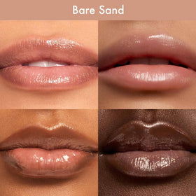 Summer Fridays Dream Lip Oil Bare Sand on lips