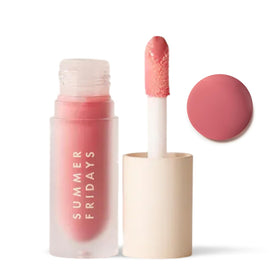 Summer Fridays Dream Lip Oil in Rose Bud front view