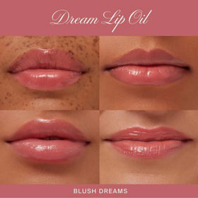 Summer Fridays Dream Lip Oil in use on lips