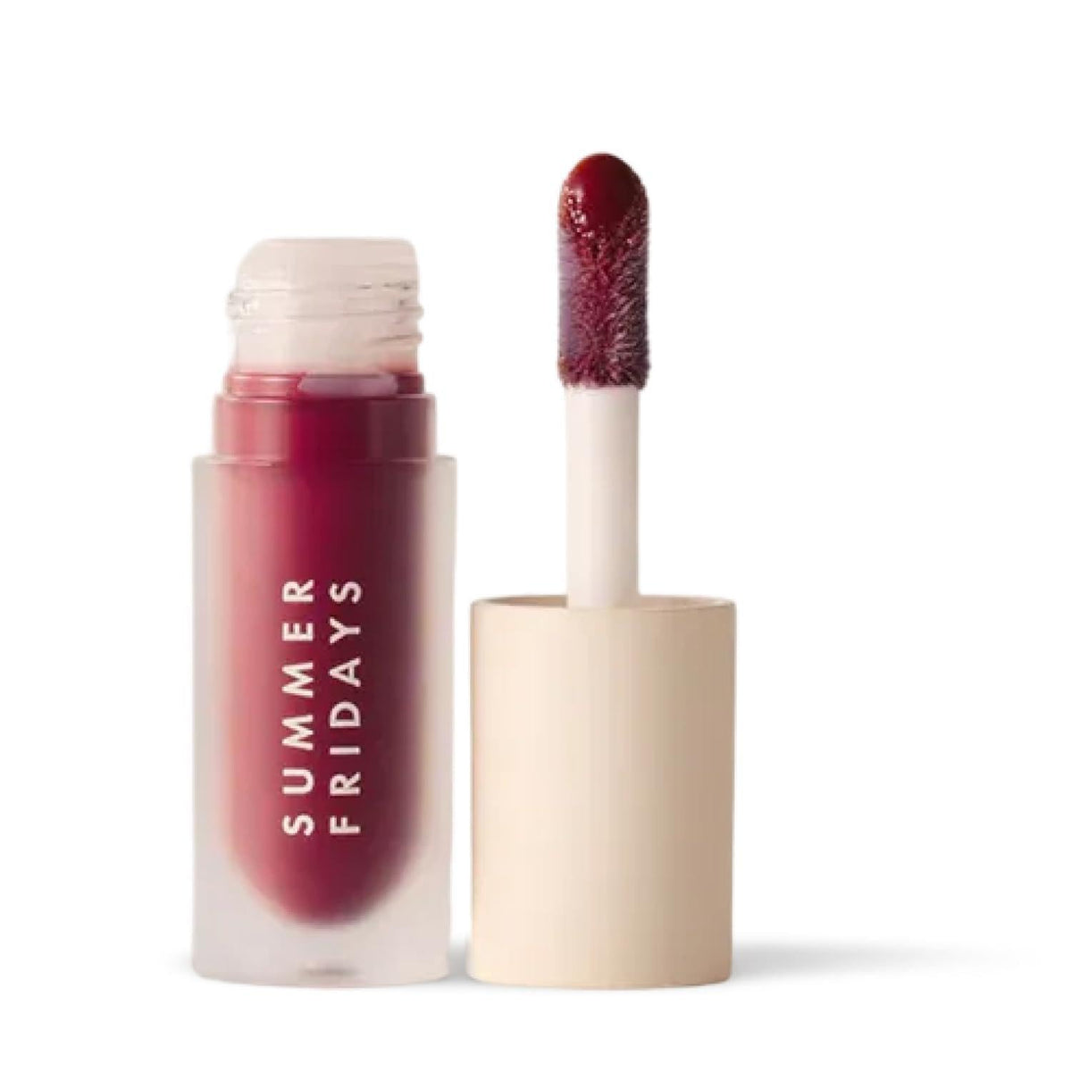 Summer Fridays Dream Lip Oil Midnight Berry front view