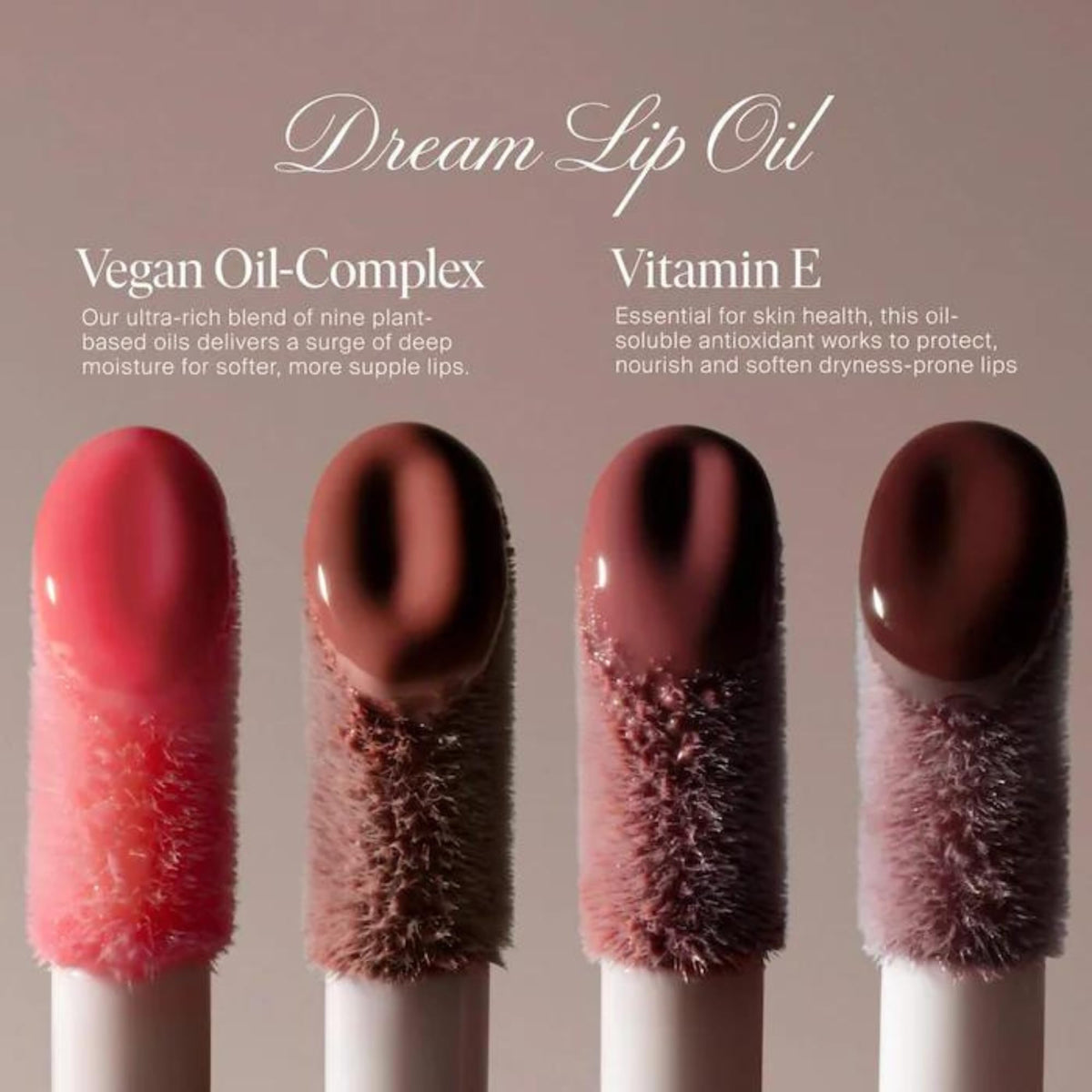 Summer Fridays Dream Lip Oil on a wooden surface