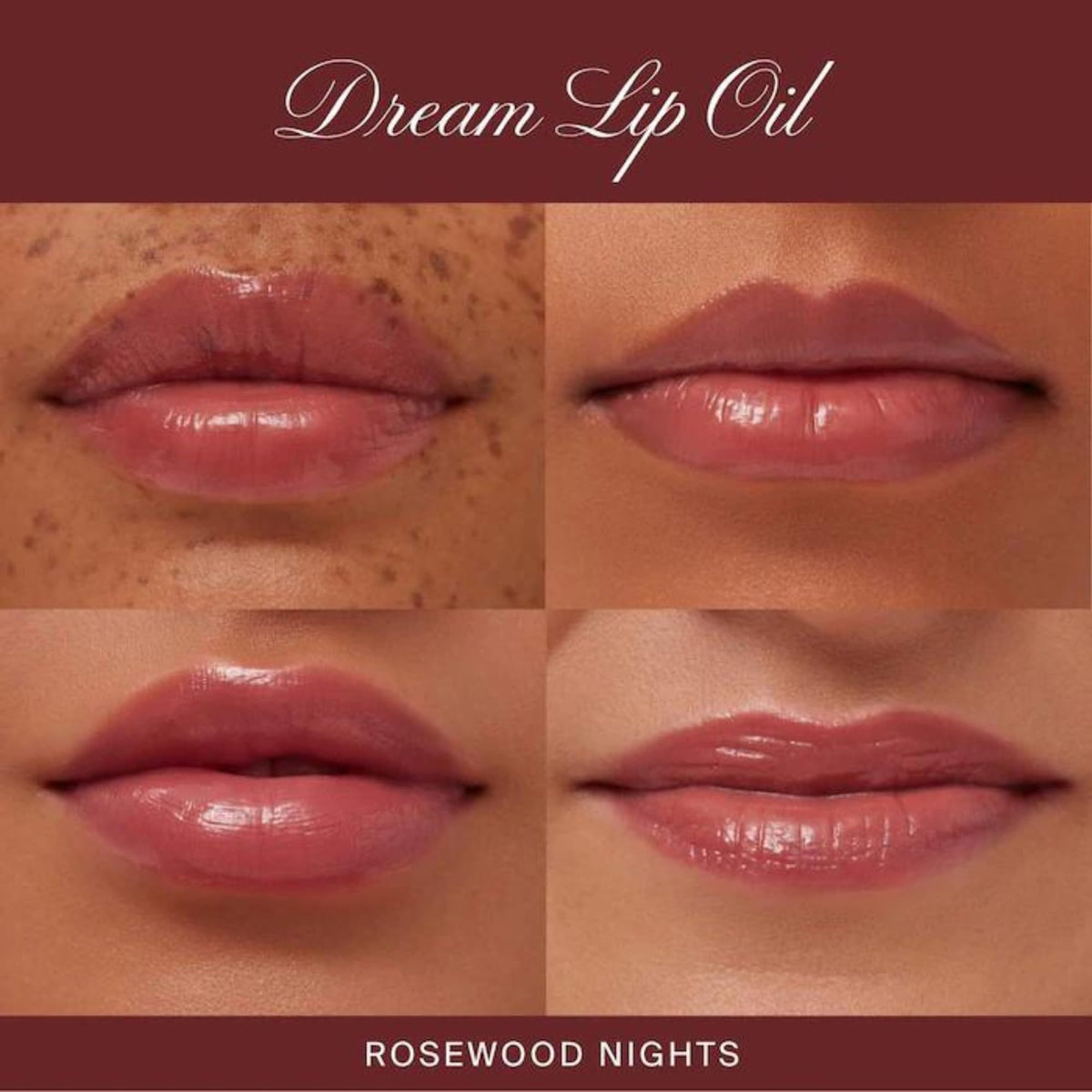 Summer Fridays Dream Lip Oil Rosewood Nights packaging
