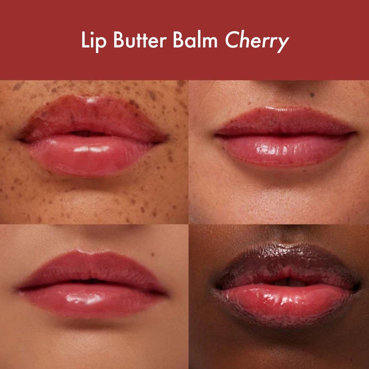 Summer Fridays Lip Butter Balm Trio displayed with fruits