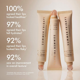 Summer Fridays Lip Butter Balm with shimmer effect