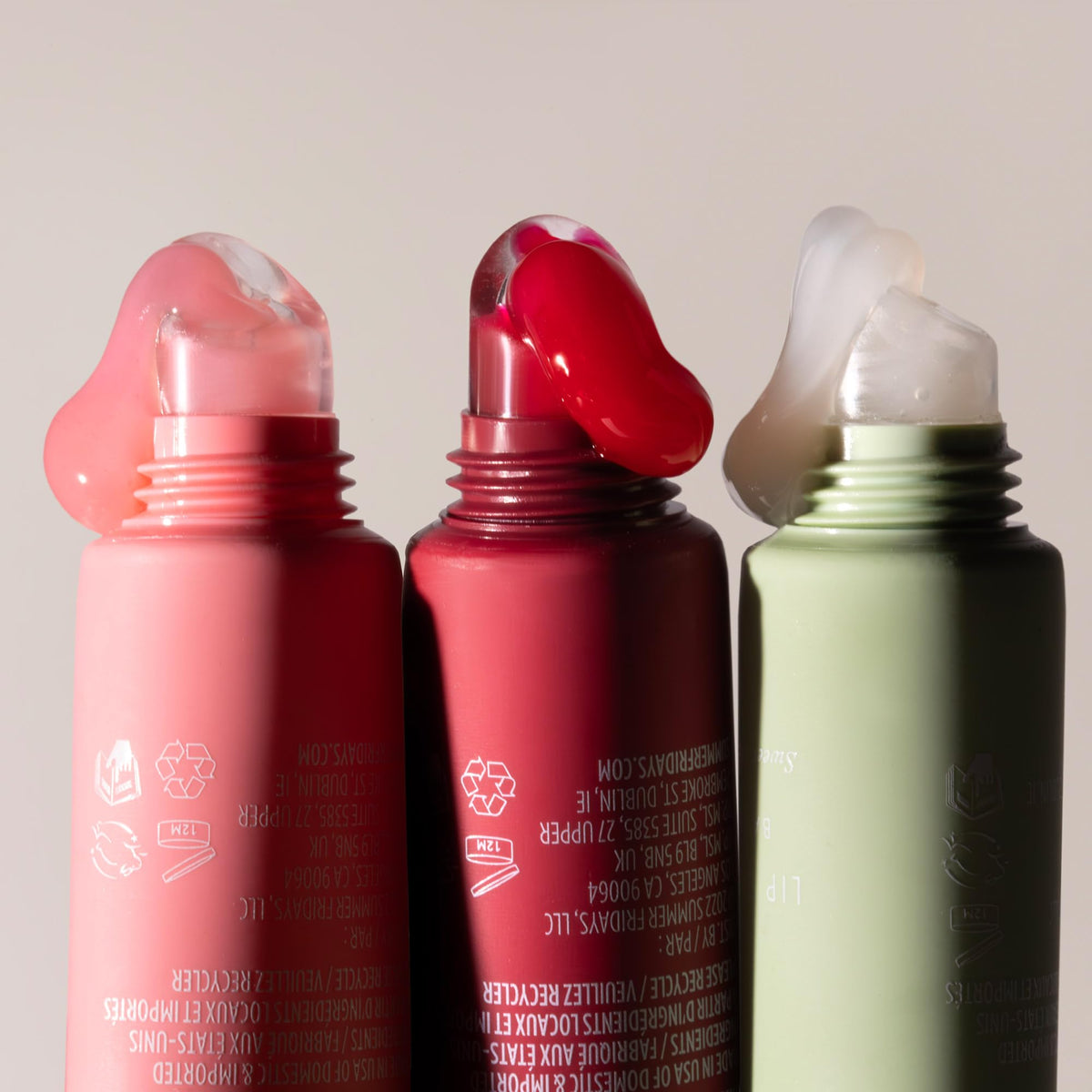 Summer Fridays Sweet Mint Lip Butter Balm close-up