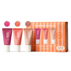 Summer Fridays Sweet Summer Minis Lip Balm Trio packaging front view