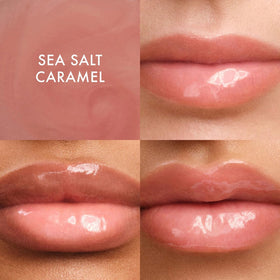 Summer Fridays Sweet Summer Minis Lip Balm Trio with a beach scene