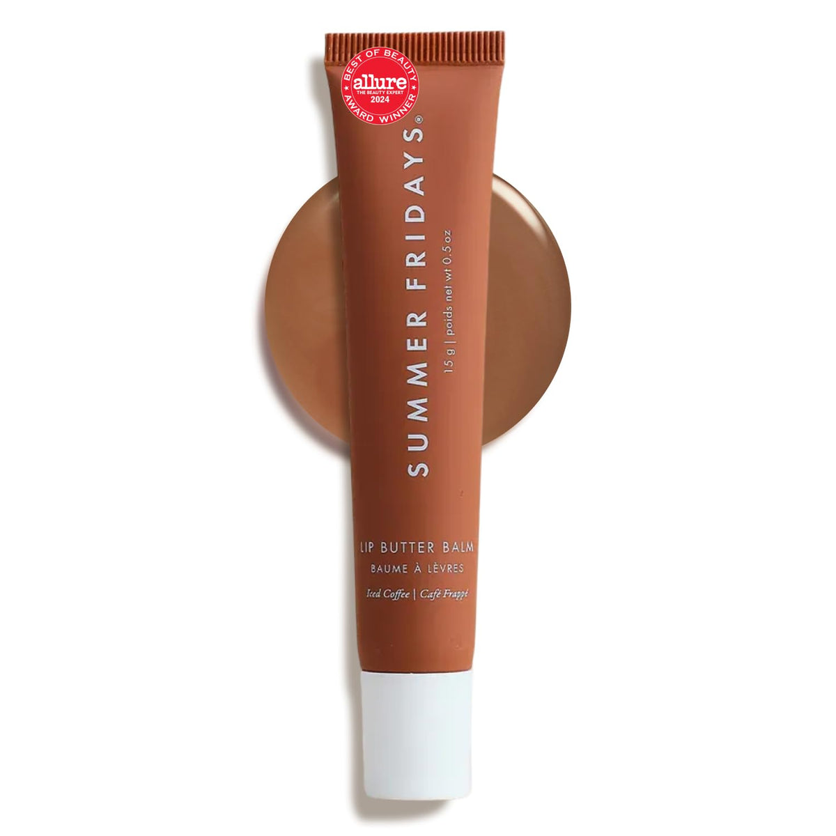 Summer Fridays Tinted Lip Butter Balm Iced Coffee front view