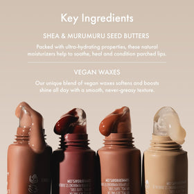 Summer Fridays Tinted Lip Butter Balm Iced Coffee with other lip products