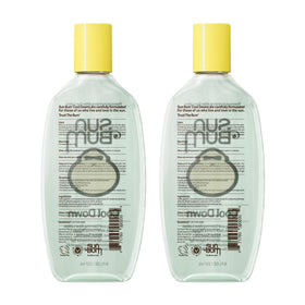 Sun Bum Cool Down Aloe Vera Gel 8 oz being applied on skin