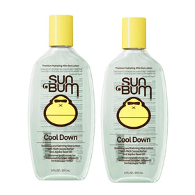 Sun Bum Cool Down Aloe Vera Gel 8 oz front view with packaging