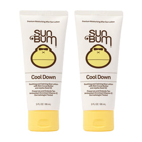Sun Bum Cool Down Aloe Vera Lotion 2 pack front view