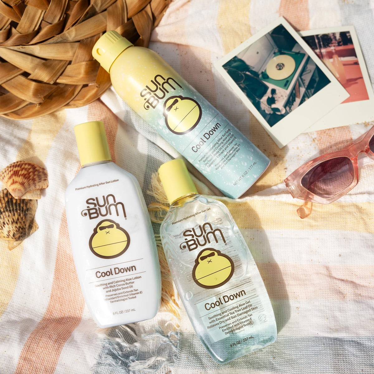 Sun Bum Cool Down Aloe Vera Lotion ingredients list