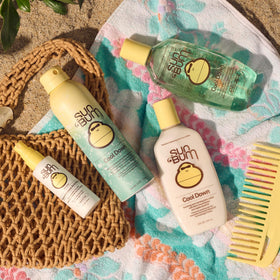 Sun Bum Cool Down Aloe Vera Spray 6 oz with ingredients
