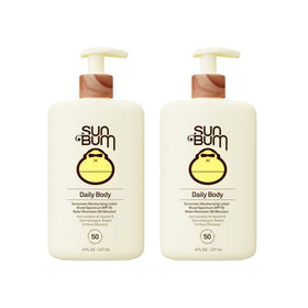 Sun Bum Daily SPF 50 Sunscreen Body Lotion front view, 8 oz