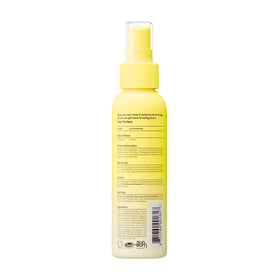 Sun Bum Hair Lightener Spray back view with usage instructions