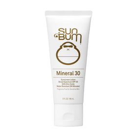 Sun Bum Mineral SPF 30 Sunscreen Body Lotion 3 oz front view