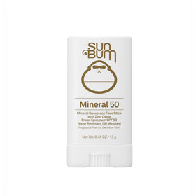 Sun Bum Mineral SPF 50 Face Stick Sunscreen front view