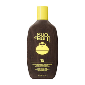 Sun Bum Original SPF 15 Sunscreen Body Lotion front view, 8 oz