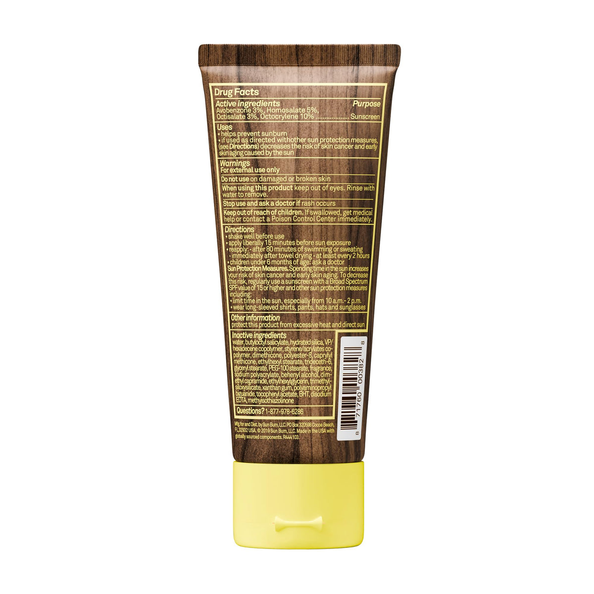 Sun Bum Original SPF 30 Sunscreen Body Lotion 3 oz in lifestyle setting